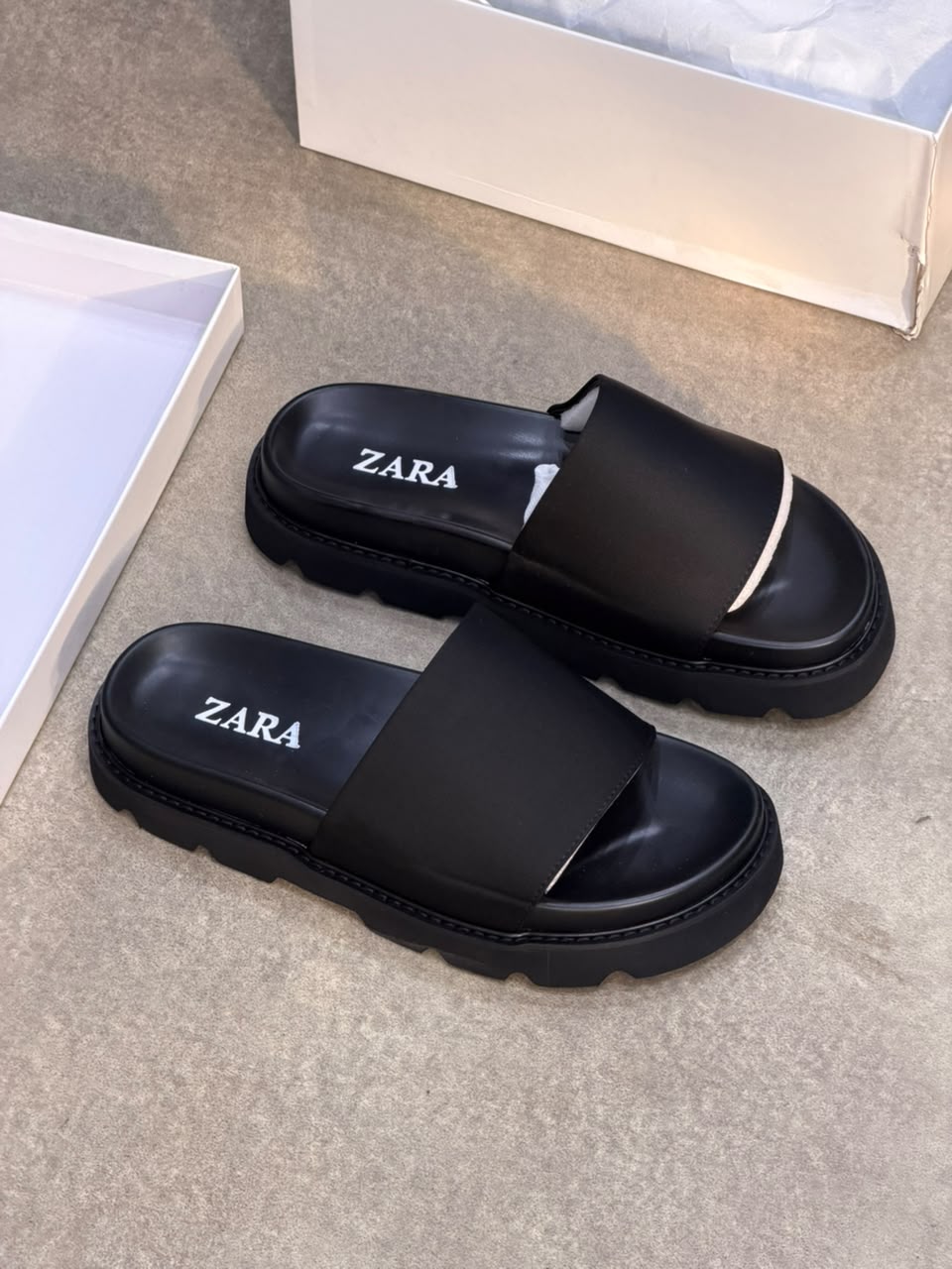 SANDALES ZARA SLIDES